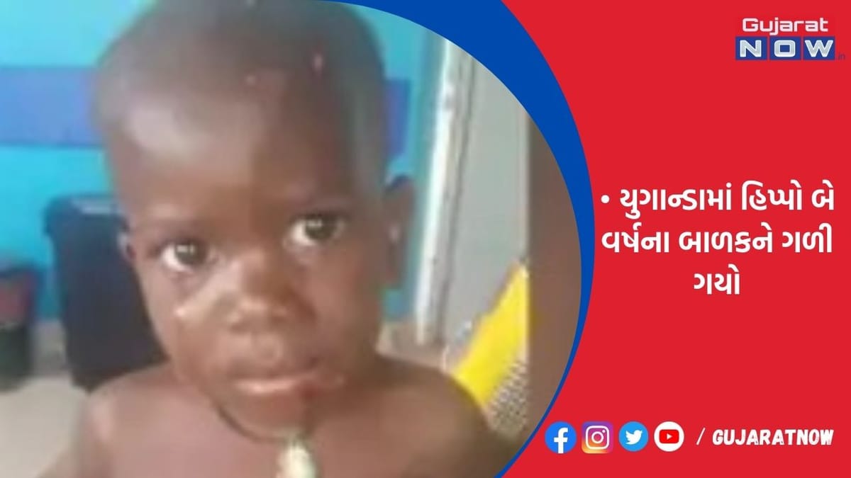 યુગાન્ડામાં હિપ્પો બે વર્ષના બાળકને ગળી ગયો