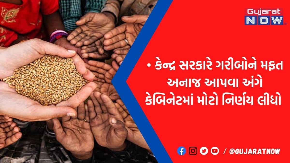 80 કરોડ લોકોને આવતા એક વર્ષ સુધી ફ્રીમાં મળશે રાશન, કેન્દ્ર સરકારનો સૌથી મોટો નિર્ણય