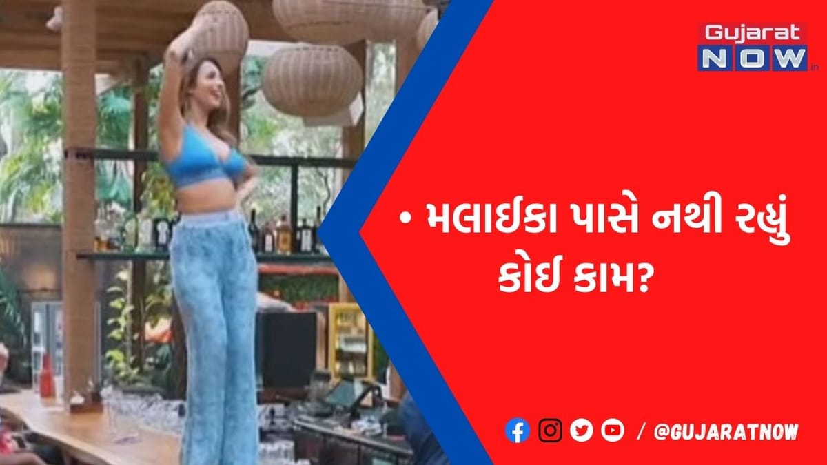 ફ્રી ડ્રિંક માટે બાર ટેબલ પર ચડી મલાઈકાએ કર્યા સેક્સી ડાન્સ મૂવ્સ, યુઝર્સે કહ્યું- કંઈ કામ નથી એટલે આ રીતે...