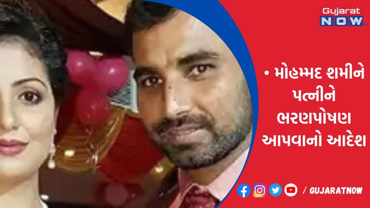 મોહમ્મદ શમીને પત્નીને ભરણપોષણ આપવાનો આદેશ