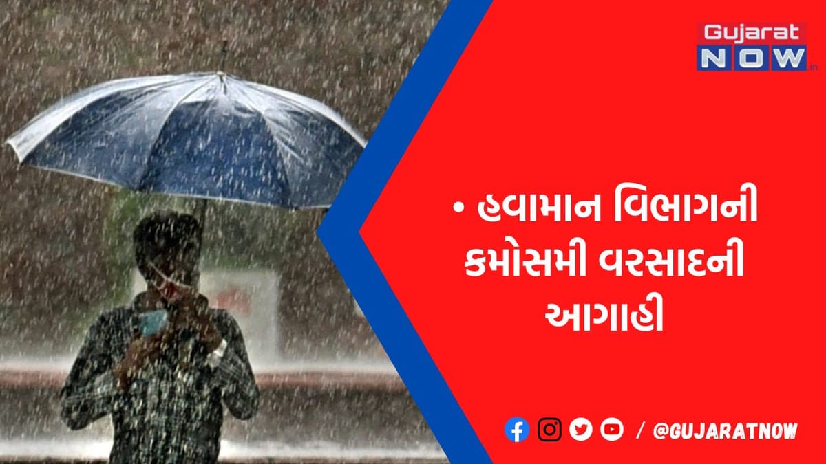 ભરશિયાળે વરસાદની આગાહી: ગુજરાતનાં આ જિલ્લાઓમાં 28 પછી પડી શકે માવઠું, ખેડૂતોનું વધ્યું ટેન્શન