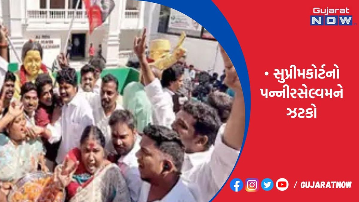 જયલલિતાના પક્ષમાં નેતૃત્વની લડાઇમાં પલાનીસામીની જીત