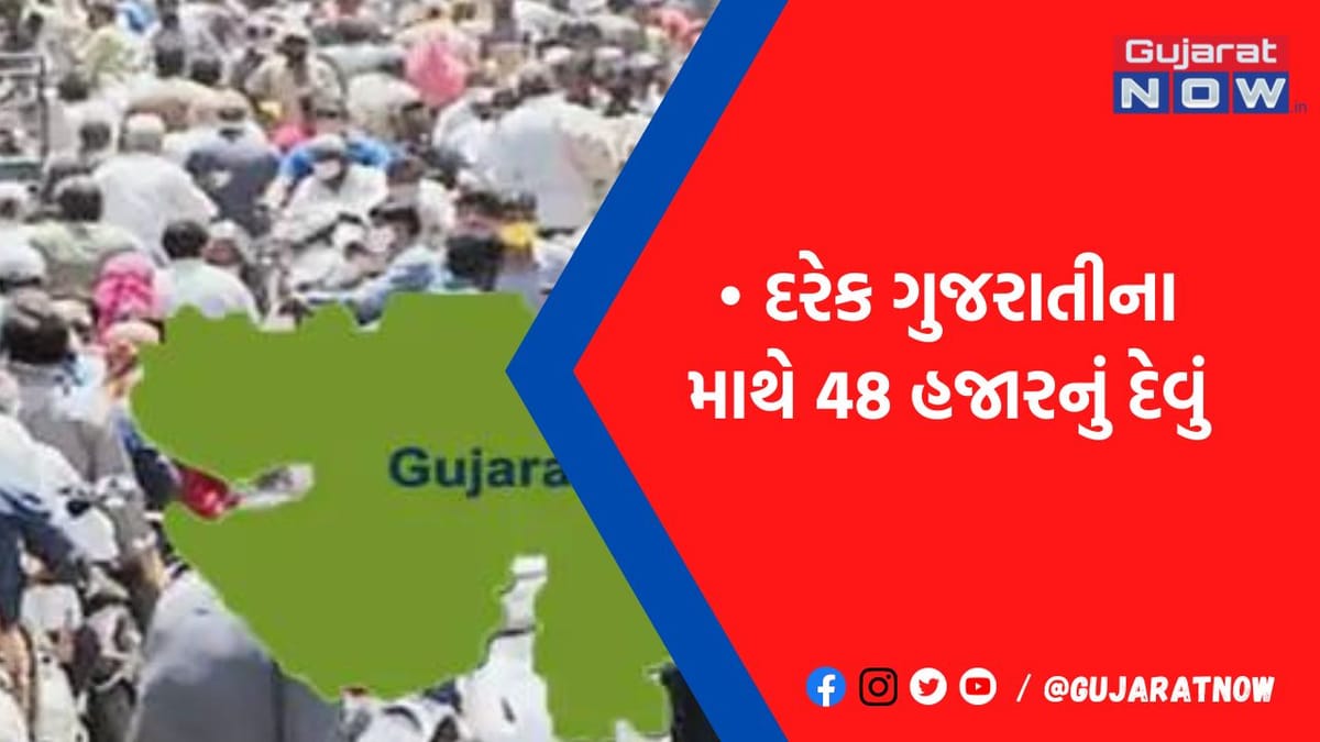 ગુજરાતનું બજેટ રૂ. 3.1 લાખ કરોડનું અને રાજ્યનું કુલ દેવું રૂ. 3.40 લાખ કરોડનું
