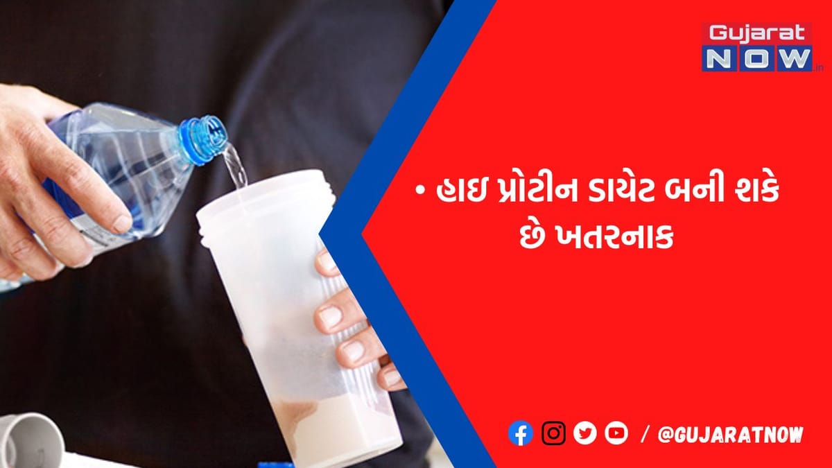 વજન ઘટાડવા માટે જાતજાતની ટ્રિક્સ અપનાવતા લોકો હાઇ પ્રોટીન ડાયટનાં રિસ્ક જાણી લો, બીમારીને નોતરશો