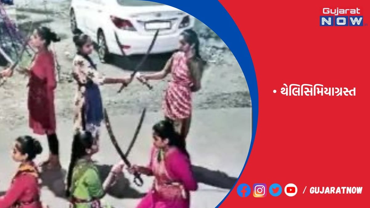 રાજકોટમાં થેલિસિમિયાગ્રસ્ત દીકરી ગરબે ઘૂમી રક્તદાન કરવા લોકોને અપીલ કરશે