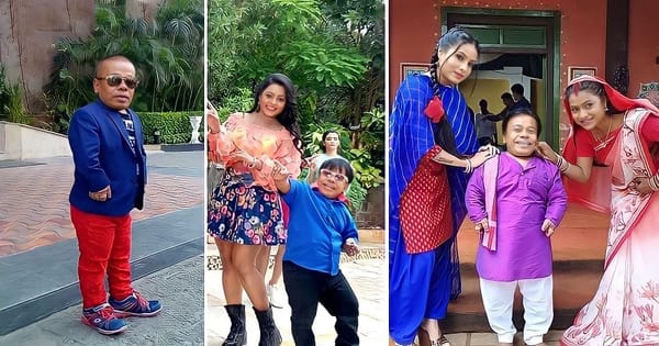 હાઈટ નાની હોવા છતાં સિનેમા જગતમાં એક મોટું સ્થાન હાંસલ કર્યું છે આ અભિનેતાએ પોતાના કરતા બમણી ઉંચી મહિલા સાથે કર્યા લગ્ન જૂઓ તસવીરો
