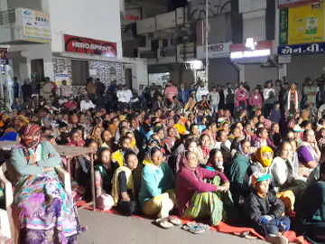 ઊંઝાના ગાંધીચોકમાં કોંગ્રેસની જાહેરસભા યોજાઈ