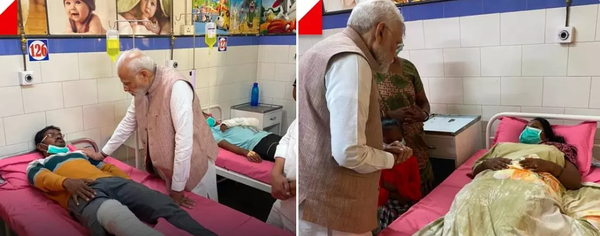 PM મોદી મોરબી સિવિલ હોસ્પિટલ પહોંચ્યા