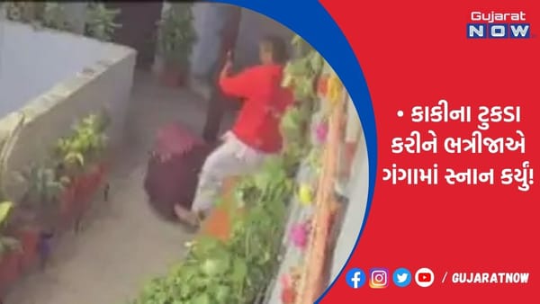 કાકીના ટુકડા કરીને ભત્રીજાએ ગંગામાં સ્નાન કર્યું!