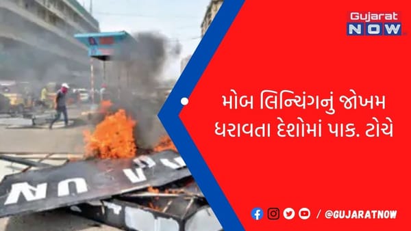 મોબ લિન્ચિંગનું જોખમ ધરાવતા દેશોમાં પાક. ટોચે