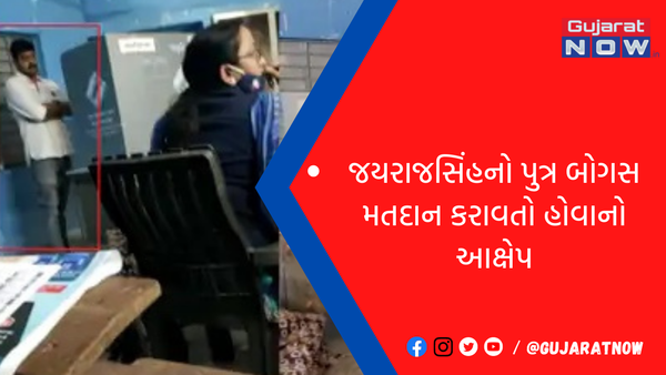 દાળિયા ગામમાં જયરાજસિંહનો પુત્ર બોગસ મતદાન કરાવતો હોવાનો આક્ષેપ