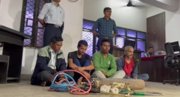 અલગ અલગ રાજ્યમાં જઈ ચોરી કરતી ગેંગ ઝડપાઈ