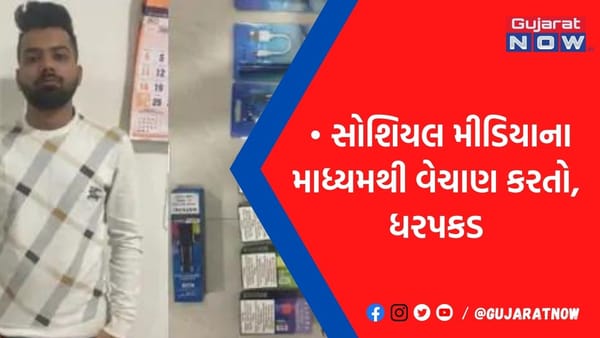 કાલાવડ રોડ પર દુકાનમાં શખ્સ ઈ-સિગારેટનો ધંધો ચલાવતો.....