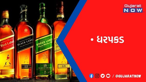 પીઠડિયા ટોલપ્લાઝા પાસેથી 1.90 લાખના‎ દારૂના જથ્થા સાથે બે શખ્સની ધરપકડ‎