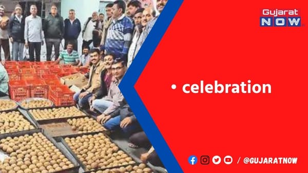 ભાયાવદરમાં 50 મણ ઘઉંના લોટના લાડવા બનાવી ગાયોને ખવડાવ્યા