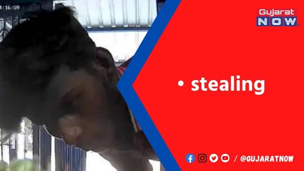 દાંતીયામાં ધોળા દિવસે ગોગ મહારાજનું છત્ર ચોરી કરતો શખ્સ સીસીટીવી કેમેરામાં કેદ