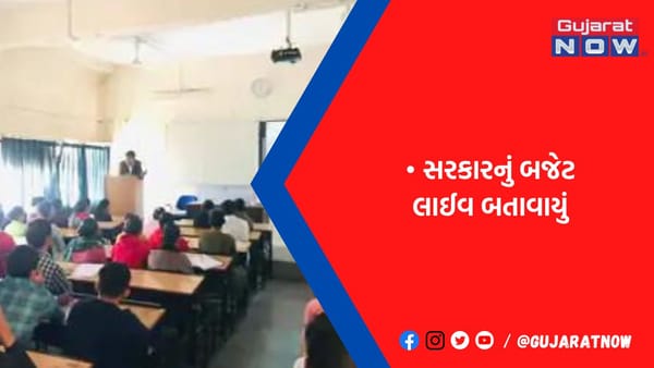 અર્થશાસ્ત્રના વિદ્યાર્થીઓને બજેટ લાઈવ બતાવ્યું, એક્સપર્ટે વિશ્લેષણ કરતા શીખવ્યું