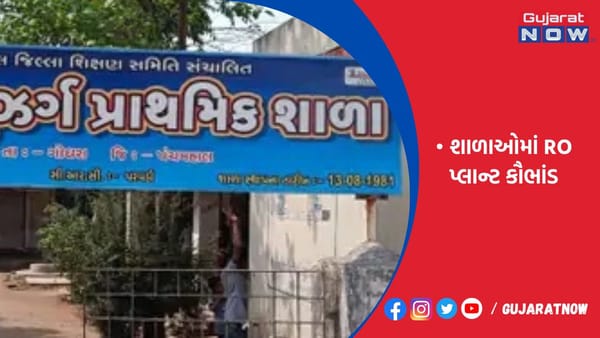 86 શાળામાં આરઓ પ્લાન્ટ ફિટ કર્યા વગર જ રૂ. 86 લાખનું ચુકવણું