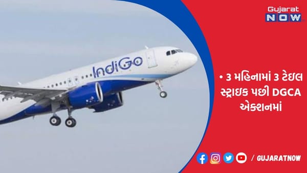ઈન્ડિગોના ક્રૂ મેમ્બરો સામે કાર્યવાહી કરવાનો આદેશ આપ્યો
