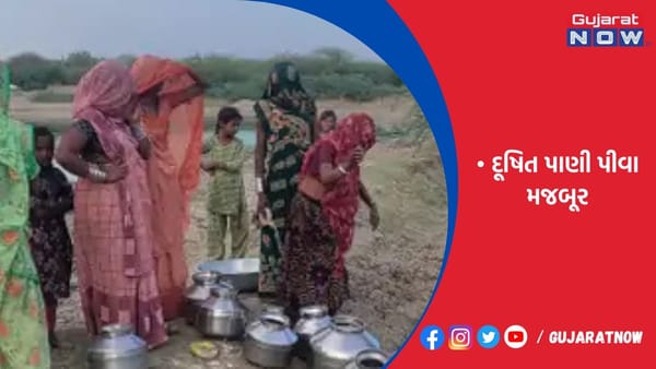 નળમાં જળ ન આવતાં ગ્રામજનોને વીરડાનો ભરોસો