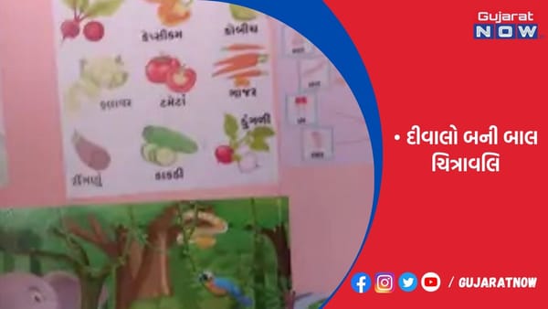જિલ્લાની 50 આંગણવાડીનું પ્રોજેક્ટ સોનેરી બાળપણ હેઠળ નવીનીકરણ કરાયું