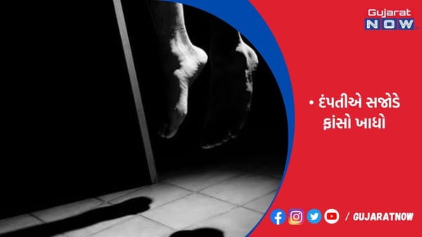 દસ મહિના પૂર્વે પરણેલા દંપતીએ સજોડે ફાંસો ખાધો