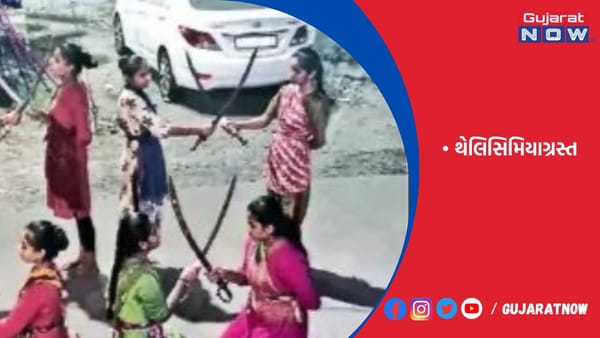 રાજકોટમાં થેલિસિમિયાગ્રસ્ત દીકરી ગરબે ઘૂમી રક્તદાન કરવા લોકોને અપીલ કરશે