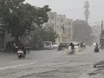 રાજકોટમાં સિઝનનો 47 ટકા વરસાદ નોંધાયો