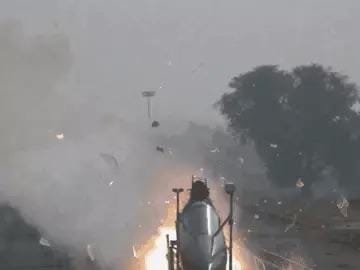 ચંદીગઢમાં ફાઇટર જેટ એસ્કેપ સિસ્ટમનું ટેસ્ટિંગ