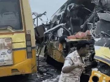 તમિલનાડુમાં બે બસોની ભયાનક ટક્કર, 11નાં મોત