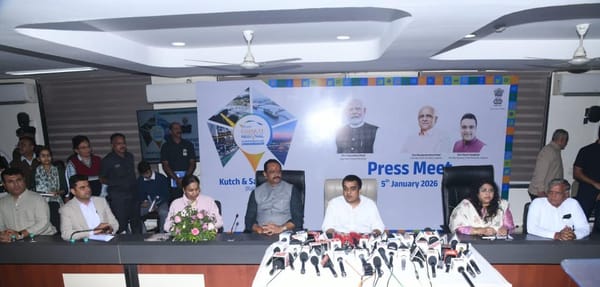 વડાપ્રધાન શ્રી નરેન્દ્રભાઈ મોદી ૧૧મી જાન્યુઆરીએ રાજકોટમાં વાઇબ્રન્ટ ગુજરાત રિજનલ કોન્ફરન્સનું ઉદઘાટન કરશે: નાયબ મુખ્યમંત્રી શ્રી હર્ષભાઈ સંઘવી